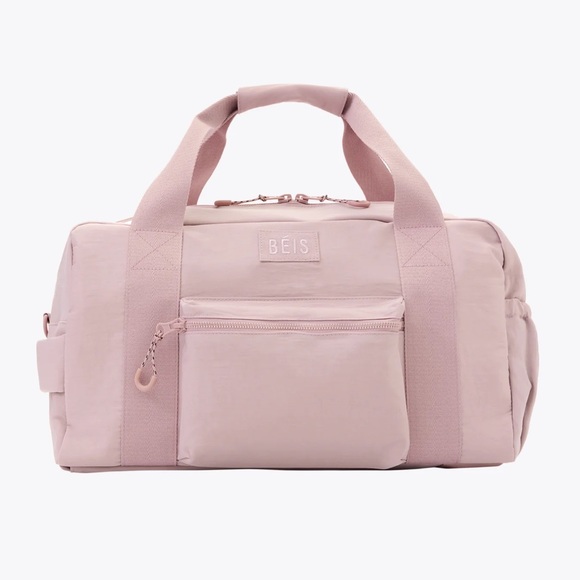 BEIS Handbags - Beis The Sport Duffle Gym Bag Pink